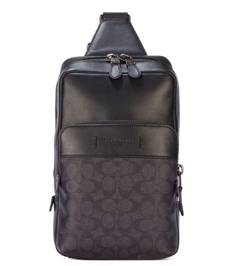 bolsa de mano coach para hombre|coach bolso crossbody hombre.